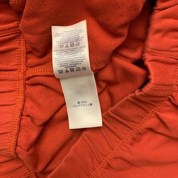 Lands' End Sport Knit Straight Leg Pant size XSmall orange - Picture 13 of 14